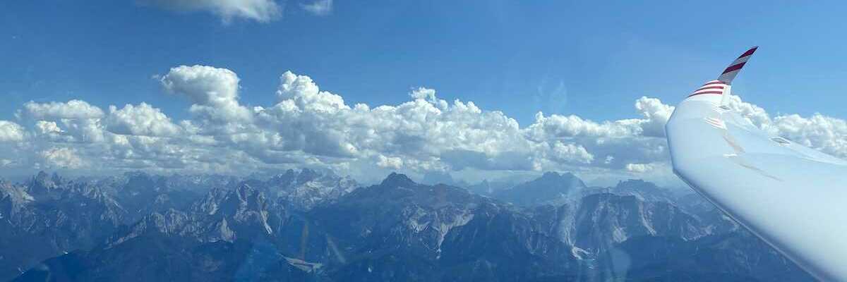 Flugwegposition um 13:55:56: Aufgenommen in der Nähe von 39030 Rasen-Antholz, Autonome Provinz Bozen - Südtirol, Italien in 3108 Meter